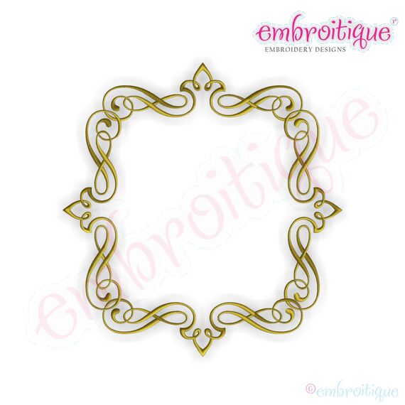 Ramsey Vintage Font Frame, 2 image