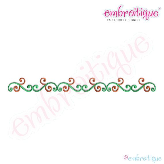 Shea Border Triple Flourish - Large