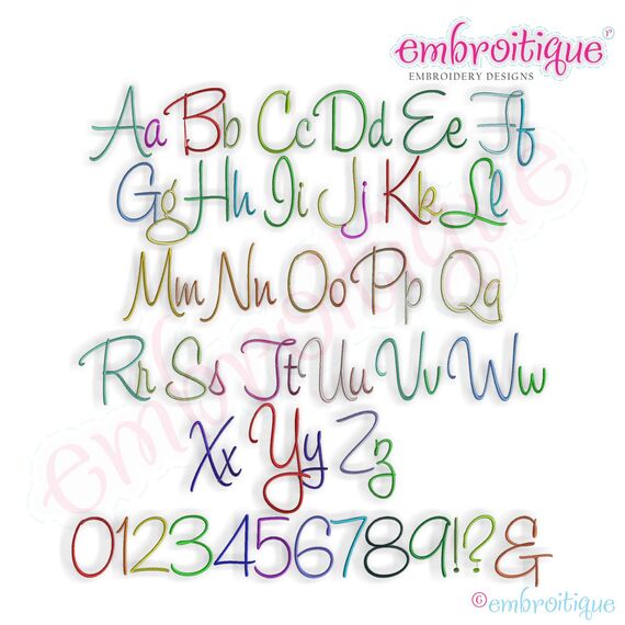 Small Wonder Monogram Font Set - Small