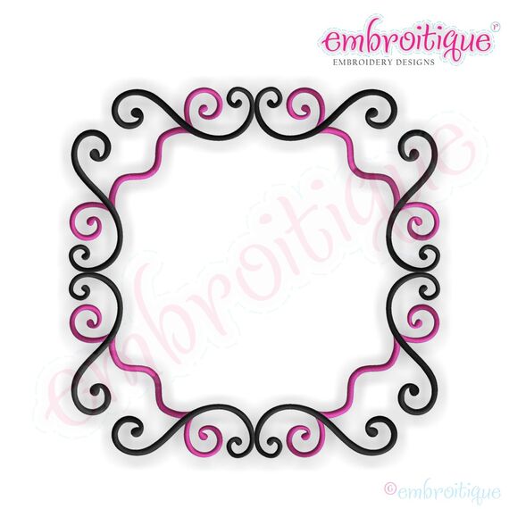 Travis Font Frame - Small