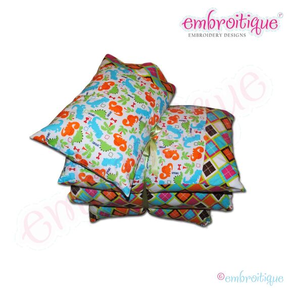 Posh and Proper - Snuggle Bug Pillow Bed PDF Pattern, 2 image