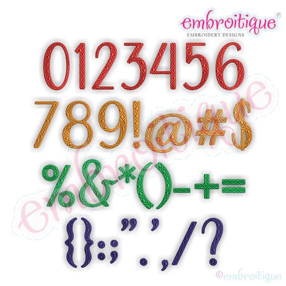 Ethan Monogram Set - Large