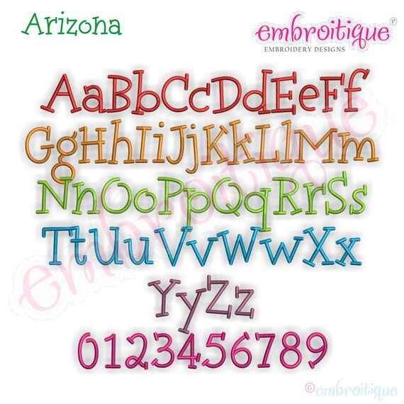 Arizona Monogram Set