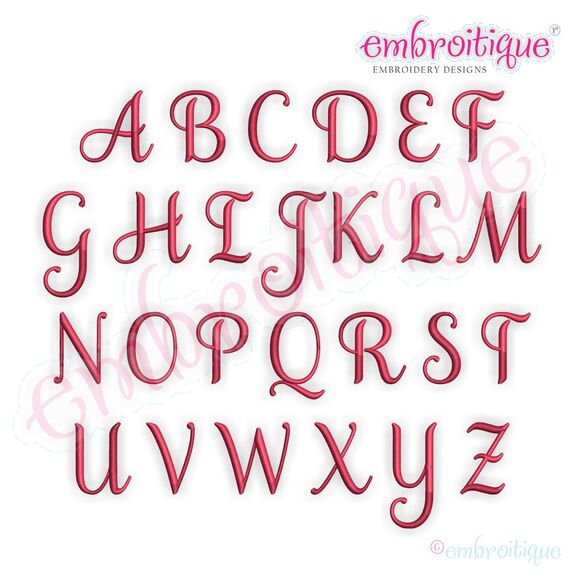 Buttercup Calligraphy Monogram Super Set **SMALL** - Basic and ALL Alternate sets included!