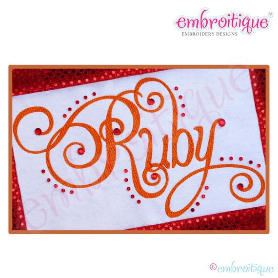 Charming Calligraphy Script Monogram Set - Large - FULL SET - 7", 8", 9"