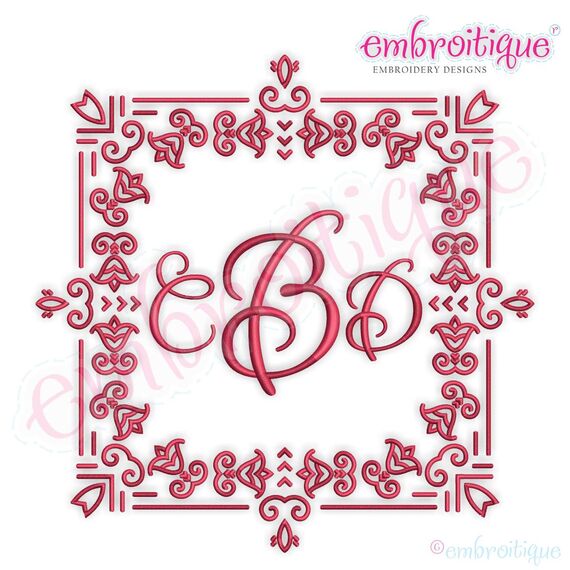 Deco Font Frame 4