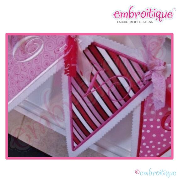 Love Perfectly Posh Pennant Banner, 2 image