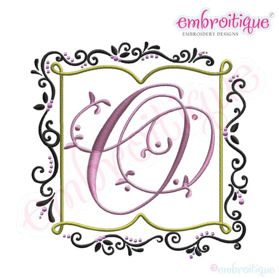 Font Frames Set - 8 of our Best Selling Machine Embroidery Monogram Font Frames- Instant Email Delivery Download Machine embroidery design Font Frames Set - 8 of our Best Selling Machine Embroidery Monogram Font Frames, 8 image