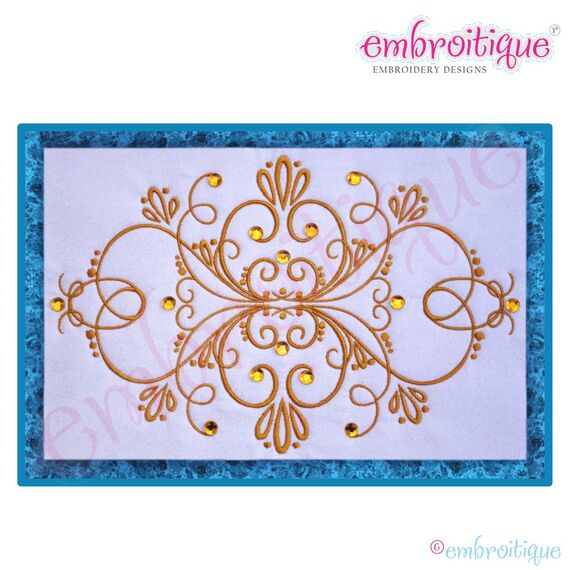 Vintage Flourish Accent Frame - Updated Version