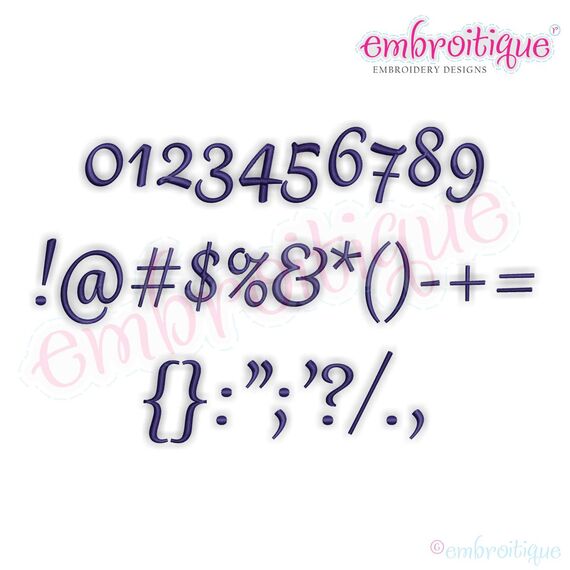 Wendy Script Font - Large, 3 image