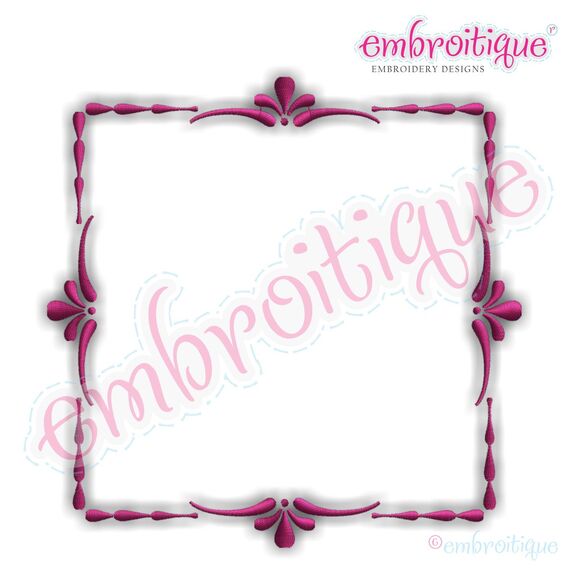 Emmerson Monogram Font Frame, 2 image