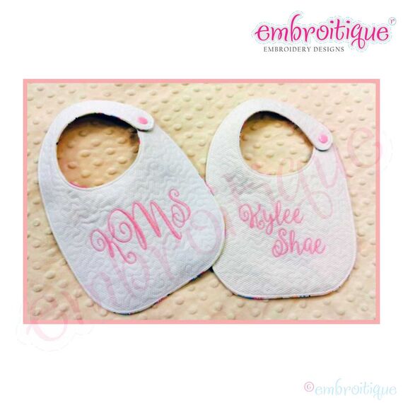 Kimberly 2 Alternate Caps Calligraphy Monogram Set - Small