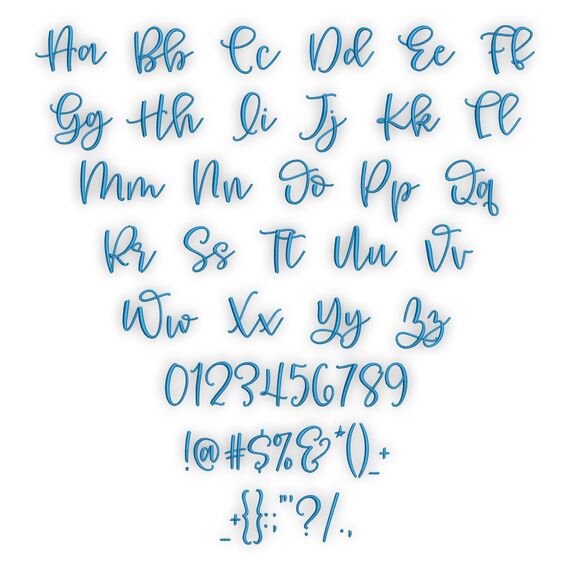 Louise Ann Monogram Font, 2 image