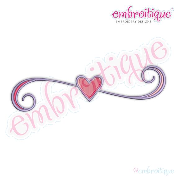 Love Swirl 1 - Valentines Day -Wedding