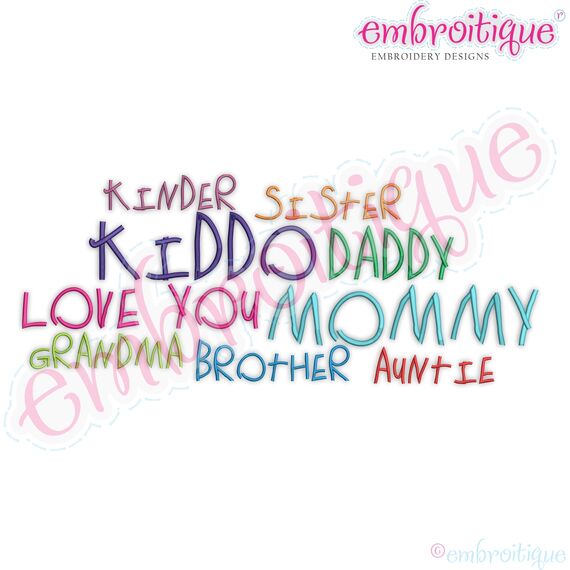 Kinder Writing Kids Font -Small