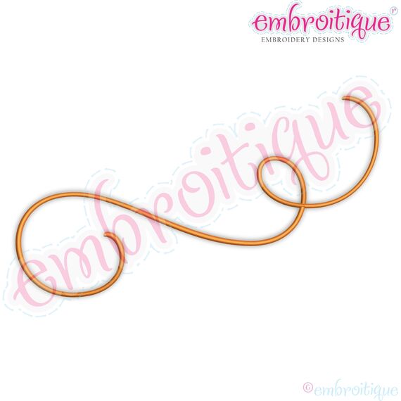 Mix It Up Curly Calligraphy Accents Flourishes - Full Set, 2 image