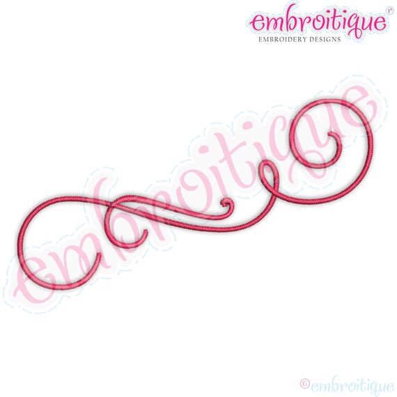 Mix It Up Curly Calligraphy Accent 3