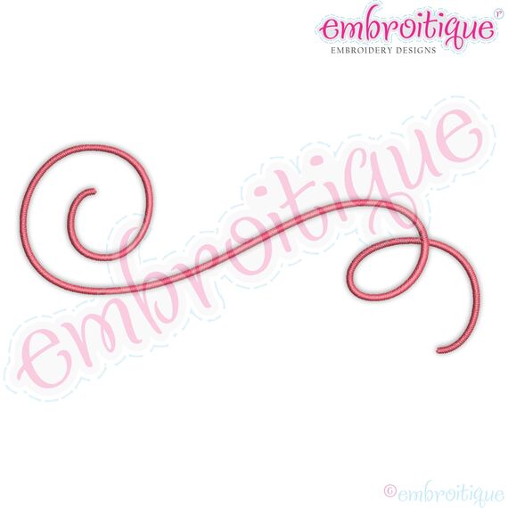 Mix It Up Curly Calligraphy Accent 7