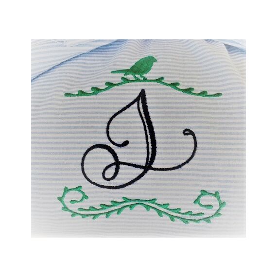 Bird Frame Monogram Font Small Sizes, 3 image