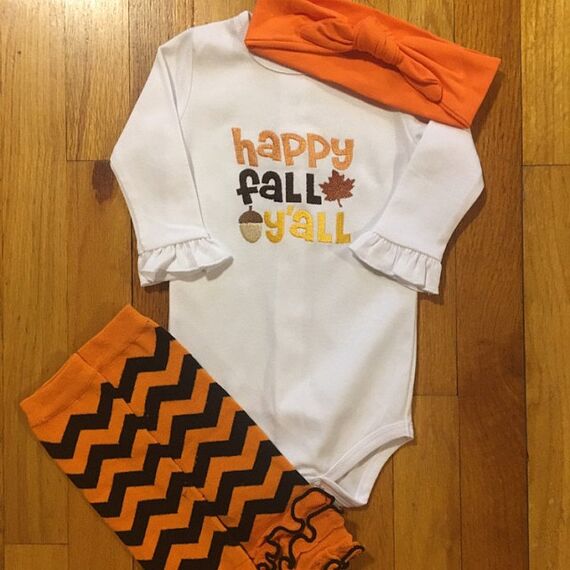 Happy Fall Y'all Thanksgiving Southern Design