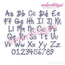 Dawson Machine Embroidery Monogram Set - Adorable Dotted Alphabet for Boys and Girls