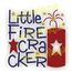 Little Firecracker 4th of July Embroidery Design