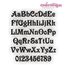 Maggie Monogram Font Set