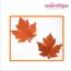 Raw Edge Leaf Set - Perfect for Fall or Thanksgiving Decor and Embellishments, 2 image