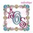 Alexis Monogram Font Frame