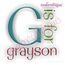 Grayson Monogram Set