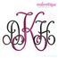 Kennedy Interlocking 3 letter Monogram Set