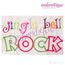 Jingle Bell ROCK Applique - Satin and Raw Edge, 2 image