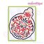 Christmas Ornate Ornament Embroidery Design, 2 image