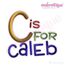 Caleb Monogram Font Set - Alphabet - BX files included