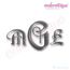 Fancy 3 Monogram Font Set