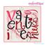 Be My Valentine Block Embroidery Design, 2 image