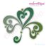 Ornate Curly Shamrock - Large, 2 image