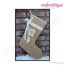 Posh and Proper - Burlap Stocking Trio PDF Sewing Pattern - ITH Alphabet Tag A-Z Included!, 4 image