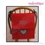Posh and Proper - Mom and Dad Valentine Chair Backer Bags - PDF Sewing & Embroidery Pattern - Includes Heart Applique, 3 image