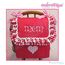 Posh and Proper - Mom and Dad Valentine Chair Backer Bags - PDF Sewing & Embroidery Pattern - Includes Heart Applique, 2 image