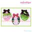 Easter Egg Trio Shabby Sweet Ruched Designs - 5 Sizes Each