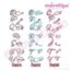 Beloved Alternates Set 2 - Beautiful Calligraphy Monogram Alphabet 1", 2", 3" - EXCLUSIVE