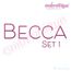 Becca Set 1 - EXCLUSIVE - Thin Calligraphy Swash Upright Alphabet Font for Machine Embroidery