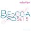 Becca Set 5 - EXCLUSIVE - Thin Calligraphy Swash Upright Alphabet Font for Machine Embroidery