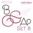 Becca Set 8 - EXCLUSIVE - Thin Calligraphy Swash Upright Alphabet Font for Machine Embroidery
