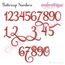 Buttercup Monogram Set Numbers - Small