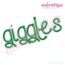Giggles Embroidery Font Monogram Set