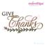 Give Thanks Thanksgiving Holiday Classy Design, 2 image
