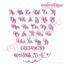 Kimberly 1 Calligraphy Monogram Set - Small
