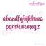 Penelope Set 4 - Calligraphy Script Monogram Alphabet Font for Machine Embroidery, 3 image